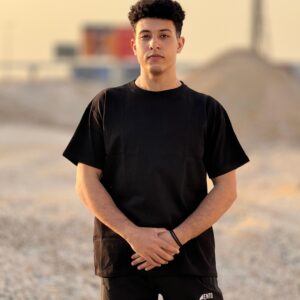 oversize T-shirt oversize – black