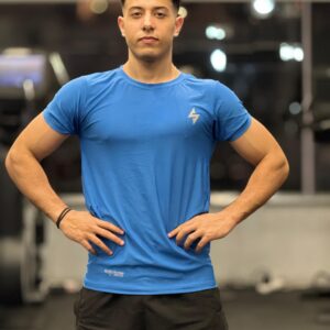 sport sports T-shirt – blue