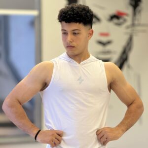 sport T-shirt cut – white