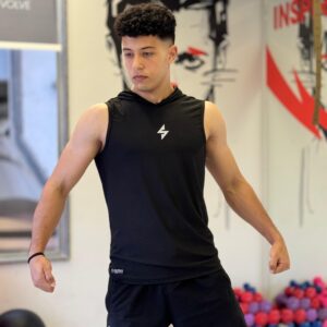 sport T-shirt cut – black